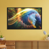 Realms of Dreams Codes van Kleur Canvas Muur Kunst Afdruk (Insitu (Woonkamer))