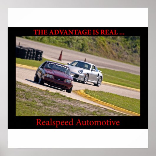 Realspeed Advantage Poster (Voorkant)