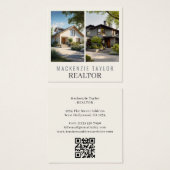 Realtor 2 Photo Professional Personalized QR Code (Devant & derrière)