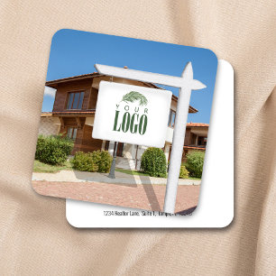 Realtor Ajouter votre logo Photo Carte de visite p