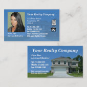 Realtor BC Visitekaartje (Voorkant / Achterkant)