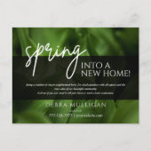 Realtor Briefkaart - Estate Spring Marketing (Voorkant)