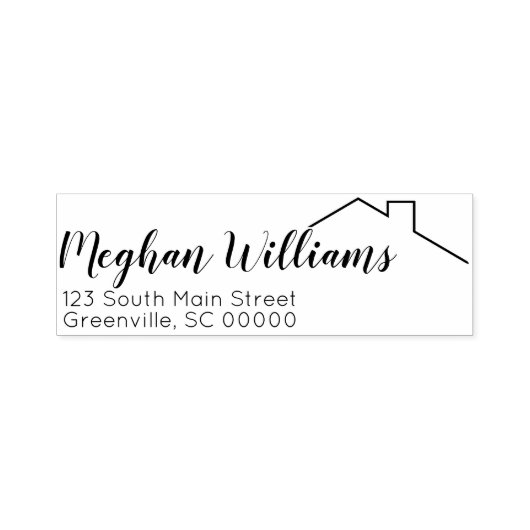 Realtor Custom Address Stempel (Design)