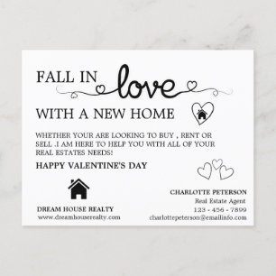 Realtor Farming Promotionele Valentijnsdag Feestdagenkaart