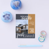 Realtor Flyer voor onroerend goed (Enkel)