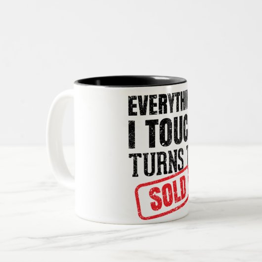Realtor Funny Mug (Devant gauche)
