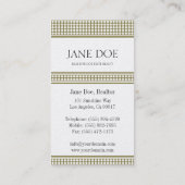 Realtor Golden Dot Design Visitekaartje (Achterkant)