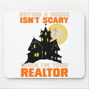 Realtor Halloween Real Estate Agent & Broker Funny Muismat