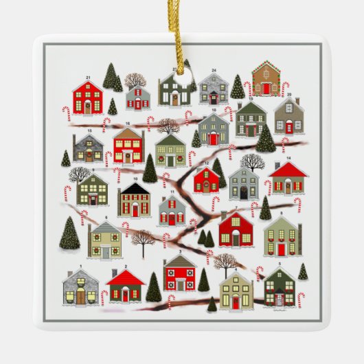Realtor Holiday Gift Keramisch Ornament (Voorkant)