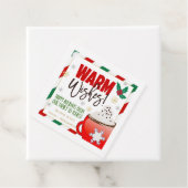 Realtor Hot Chocolate Pop met cadeau Label (In situ)