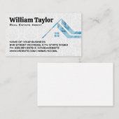 Realtor House Roof Logo | Schade Visitekaartje (Voorkant / Achterkant)