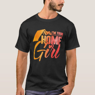 Realtor Ik ben je Waterverf voor thuismeisjes T-shirt