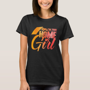 Realtor Ik ben je Waterverf voor thuismeisjes T-shirt