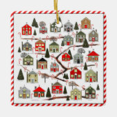 Realtor kerstfeestdag cadeau keramisch ornament (Voorkant)