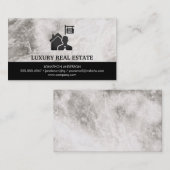 Realtor Marble Visitekaartje (Voorkant / Achterkant)