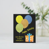 Realtor Mortgage Happy Birthday-kaart (Staand voorkant)