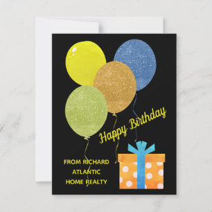 Realtor Mortgage Happy Birthday-kaart