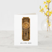 Realtor New Home Gefeliciteerd Housewarming Kaart (Gele Bloem)