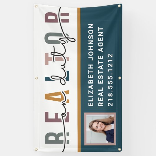 Realtor photo moderne en service Bannière promotio (Vertical)