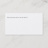 Realtor Photo Visitekaartje (Achterkant)