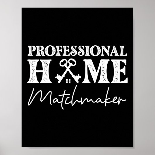 Realtor Professional Home Matchmaker Poster (Voorkant)