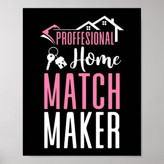 Realtor Professional Home Matchmaker Poster (Voorkant)