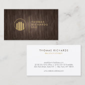 Realtor professionnel, Carte de visite de Attorney (Devant / Derrière)