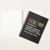 Realtor Real Estate Funny Citation Planner (Devant avec enveloppe)