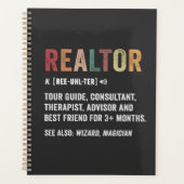 Realtor Real Estate Funny Citation Planner (Devant)
