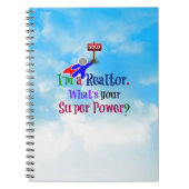 Realtor Superheld Notitieboek (Voorkant)