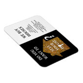 Realtor WE KOPEN HOUSTHUIS Magnet Magneet (Rechterzijde)