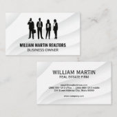 Realtor | Zakelijke mensen Visitekaartje (Voorkant / Achterkant)