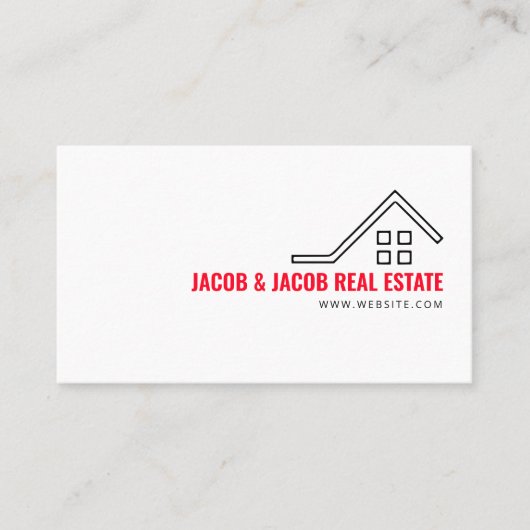 Realty Real Estate visitekaartje (Voorkant)