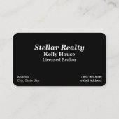 Realty / Realtor / Real Estate Visitekaartje (Achterkant)