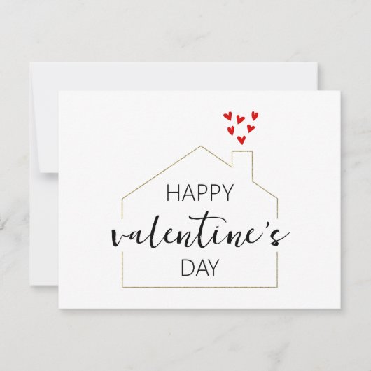 Realty Valentijnsdag Hearts Farming Kaart (Voorkant)