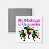 REAMING VAN GYMNASTICA MAGNEET (Voorkant / Achterkant)