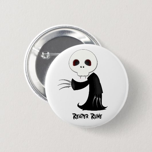 Reaper Rune Button (Voorkant /achterkant)