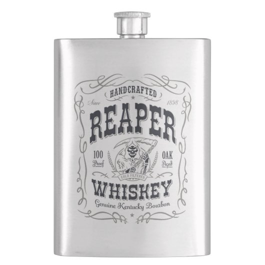 Reaper Whiskey Kentucky Bourbon Flacon (Voorkant)