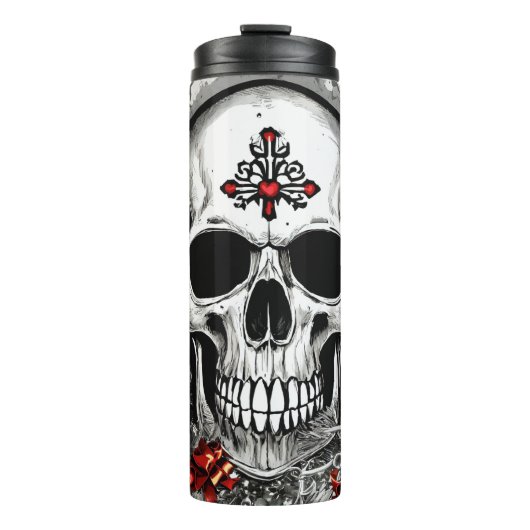 Reaper's Quench: Skull Edition Sipper-fles Thermosbeker (Voorkant)