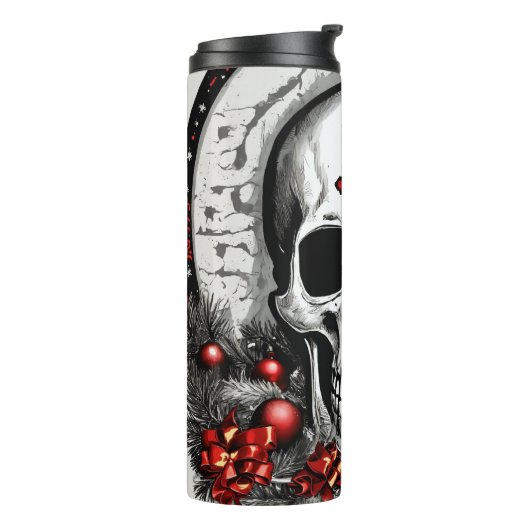 Reaper's Quench: Skull Edition Sipper-fles Thermosbeker (Gedraaid links)