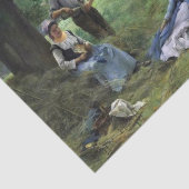 Reapers Rusting door Therese Cotard-Dupre Tissuepapier (Detail)