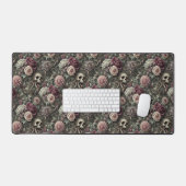 Reaping in the Rose - Gothic Skull Floral (Clavier et souris)