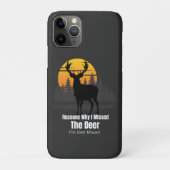 Reasons Why I Missed The Deer Case-Mate iPhone Case (Achterkant)
