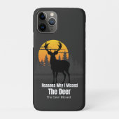Reasons Why I Missed The Deer Case-Mate iPhone Case (Achterkant)