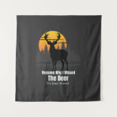 Reasons Why I Missed The Deer Wandkleed (Voorkant)