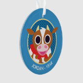 Reba de Koe Ornament (voorkant)