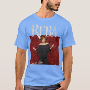 Reba Live in concert 2022 met handtekening T-shirt