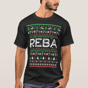 Reba lomp kerstaveter... Het is een REBA ding T-shirt