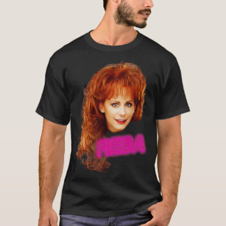 Reba NeonStyle 80s ventilatorontwerp T-shirt