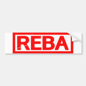 Reba Stamp Bumpersticker (Voorkant)